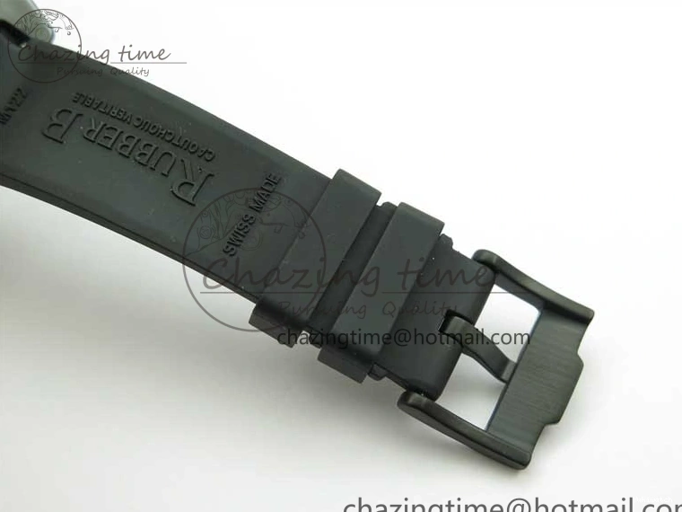 5GF Black Black Best SA3135 Cream Ceramic Dial Submariner on 40mm Strap Rubber Edition 1224